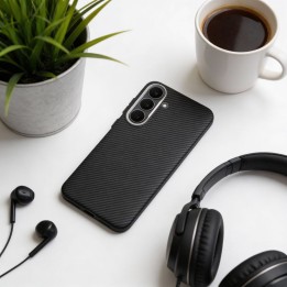 Case for Samsung S26 K-Look compatible with MagSafe black
