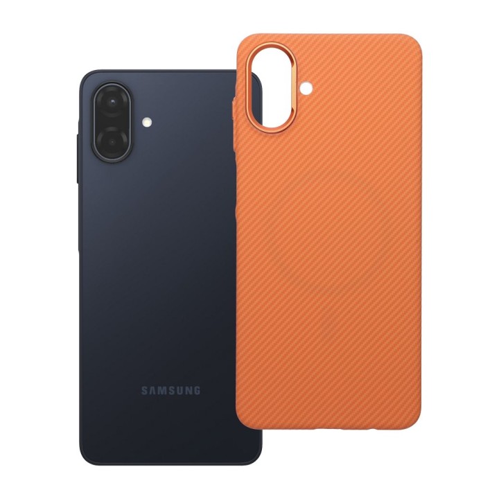 Case for Samsung A07 / A08 K-Look MagSafe compatible orange