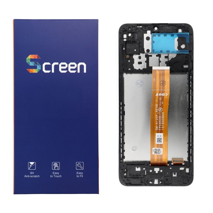 OG LCD display for SAMSUNG A12 A125F/U/W/M OEM with frame