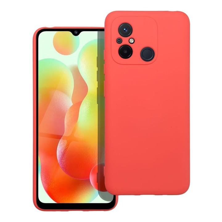 Чохол для Xiaomi Redmi 12C Silicone персиковий