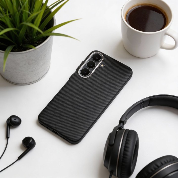 Case for Samsung A36 K-Look MagSafe compatible black