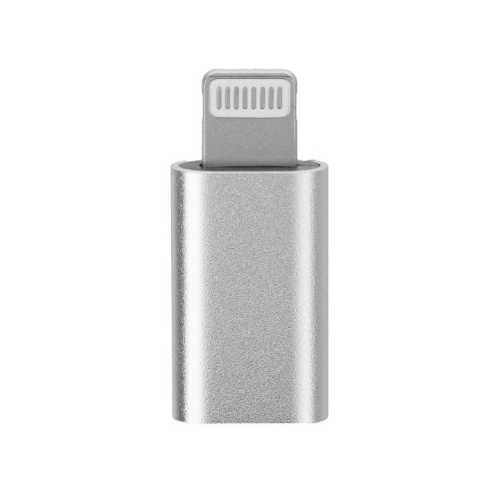 Adapter USB C for Lightning Blue Star white