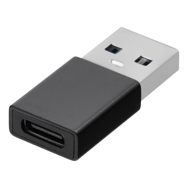 Адаптер USB C на USB A 3.0 Blue Star чорний