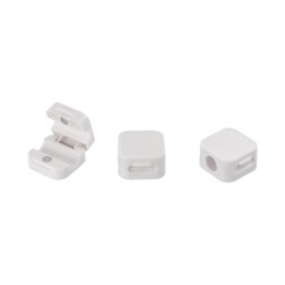 Magnetic cable organizer Blue Star PJ-OCZ7 - white (3 pcs.)