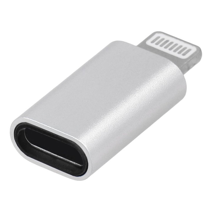 Адаптер USB C для Lightning Blue Star білий