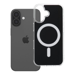 Чохол для iPhone 17 Clear Fusion Mag Cover сумісний з MagSafe чорний