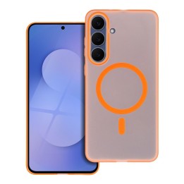 Чехол для Samsung A07 / A08 Go Orange совместимый с MagSafe оранжевый