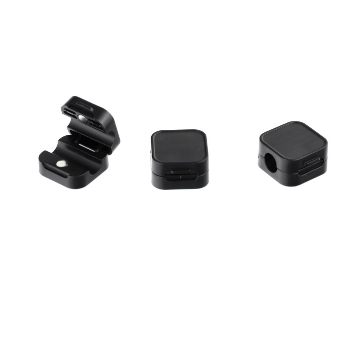 Organizer for cables Blue Star PJ-OCZ7 magnetic - black (3 pcs.)