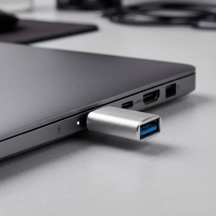 Адаптер USB A 3.0 для USB C Blue Star белый