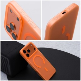 Case for Samsung A56 Go Orange MagSafe compatible orange