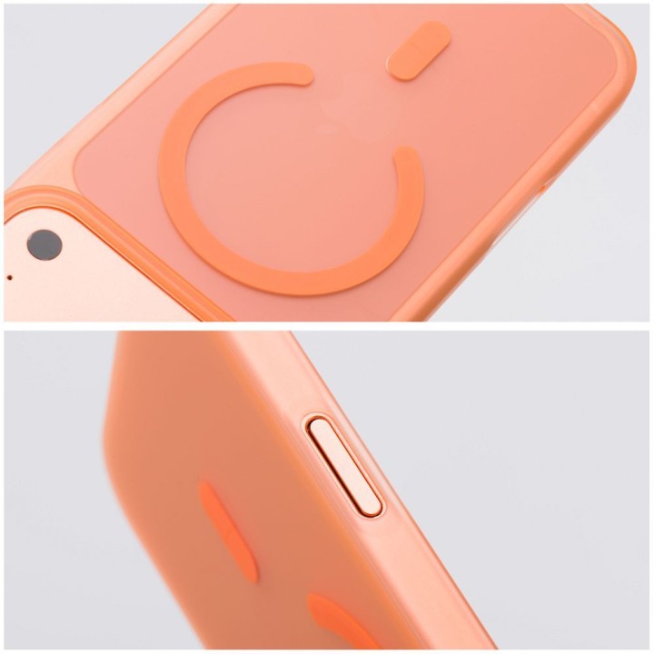 Case for Samsung A56 Go Orange MagSafe compatible orange