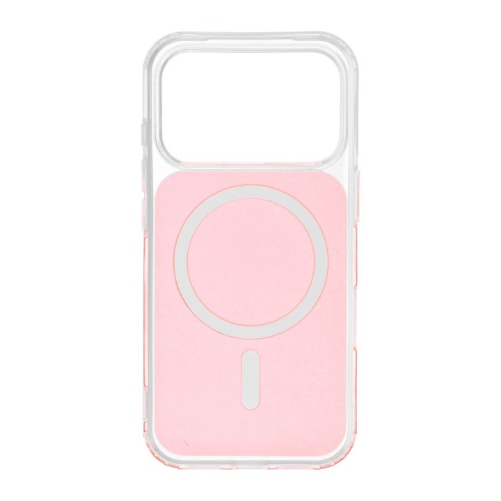 Case for iPhone 17 Clear Fusion Mag Cover compatible with MagSafe hermes orange