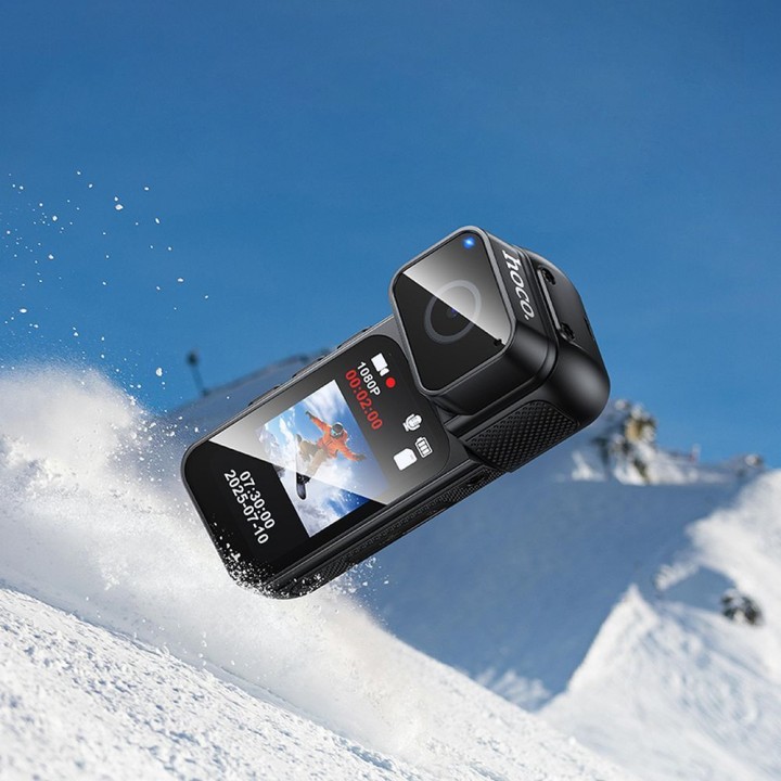 Action camera Hoco 1,47" IPS 2K/15fps Wi-Fi DV105 black
