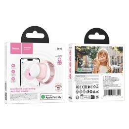 Tracker compatible with Apple Find My Hoco in wristband form E91E powder