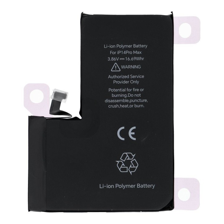 JCID Bateria z możliwością przypisania jako USED do iPhone 14 Pro Max 4323 mAh (standardowa pojemnosc)