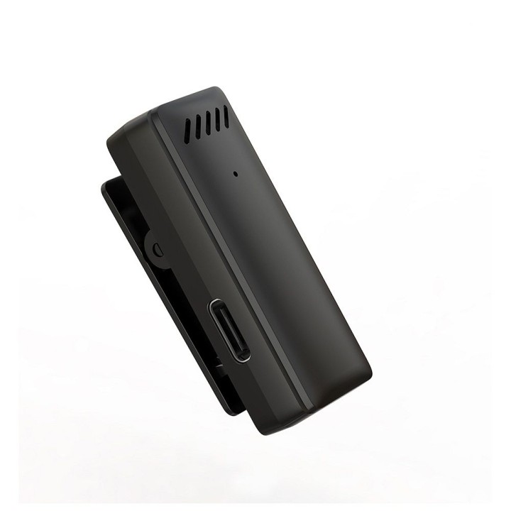 Lavalier microphone wireless Type C with case charging S11 black