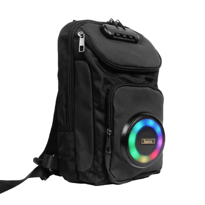 Bluetooth speaker 8W 3h in the shape of backpack 6L Hoco HC42 black