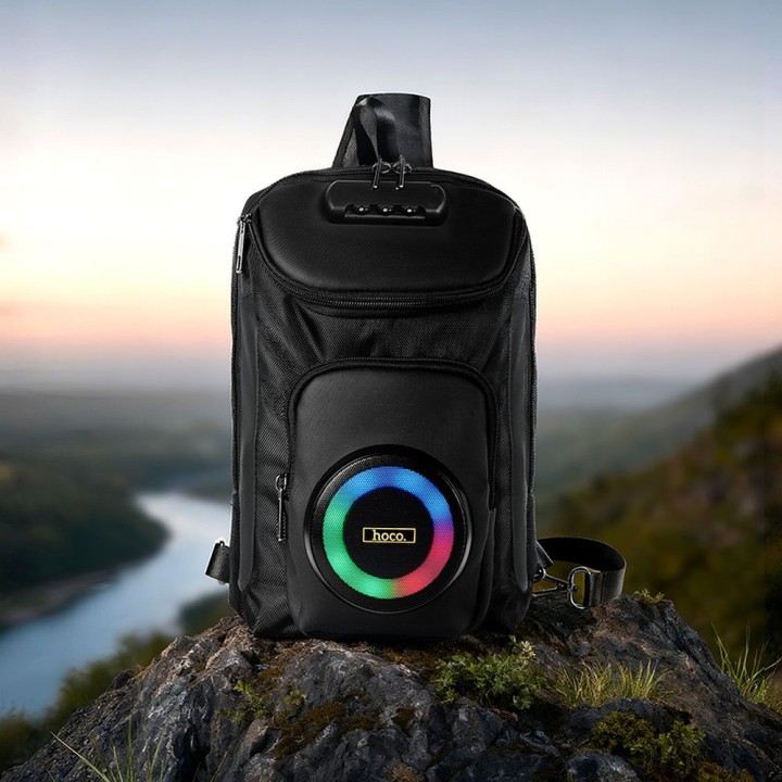 Bluetooth speaker 8W 3h in the shape of backpack 6L Hoco HC42 black