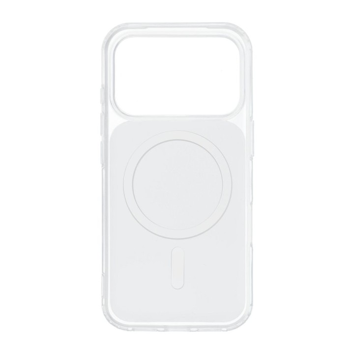 Case for iPhone 16 PRO Clear Fusion Mag Cover compatible with MagSafe white