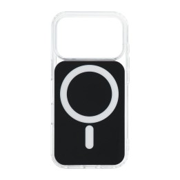 Case for iPhone 16 PRO Clear Fusion Mag Cover compatible with MagSafe black
