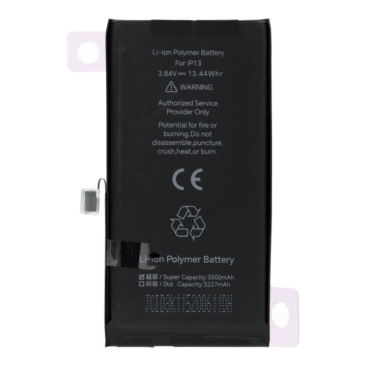 JCID Battery with assignable as USED for iPhone 13 3500 mAh (increased capacity)