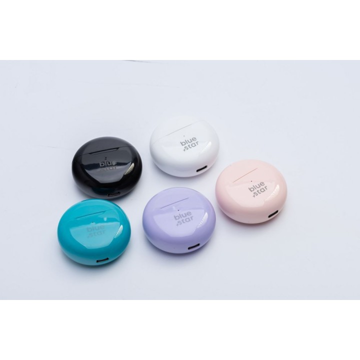 Wireless headphones in-ear Blue Star Circle Beat TX3 TWS white