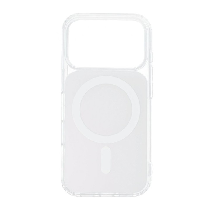 Case for iPhone 16 Clear Fusion Mag Cover compatible with MagSafe white