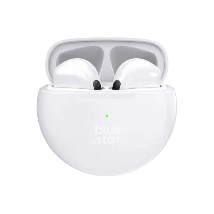 Wireless in-ear headphones Blue Star Circle Beat TX3 TWS white