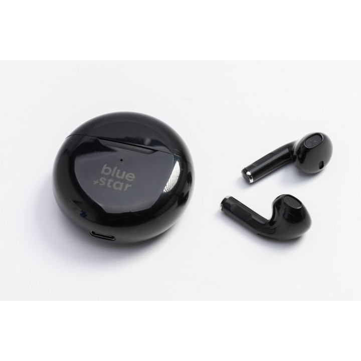 Wireless in-ear headphones Blue Star Circle Beat TX3 TWS black