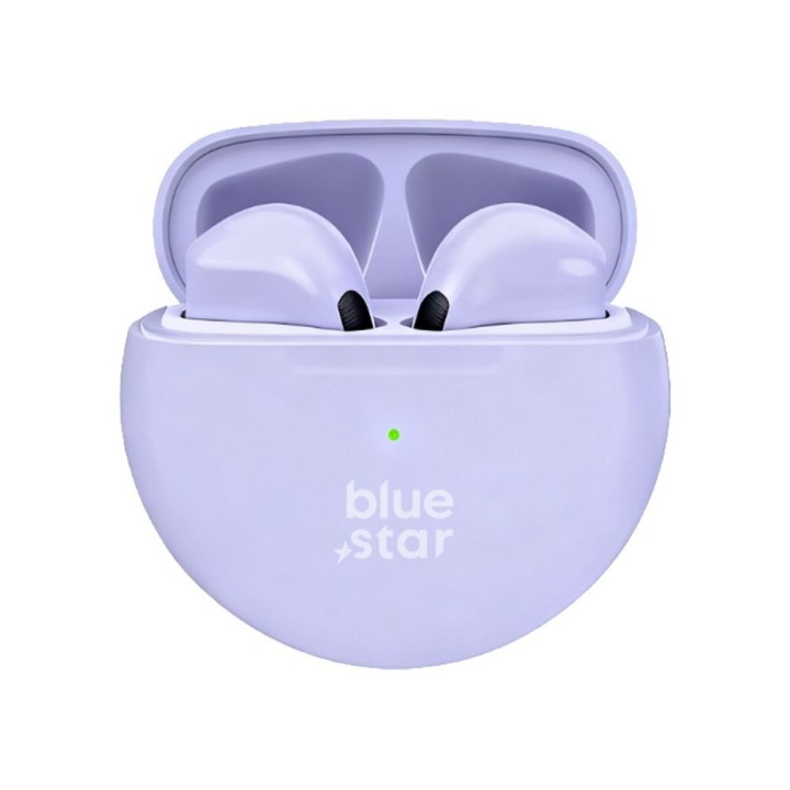 Wireless in-ear headphones Blue Star Circle Beat TX3 TWS lavender
