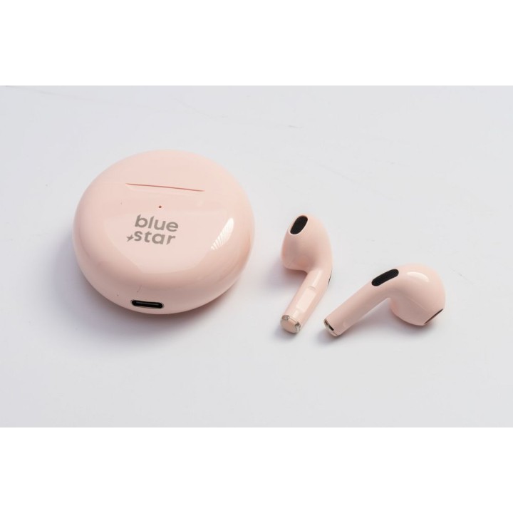 Wireless in-ear headphones Blue Star Circle Beat TX3 TWS pink