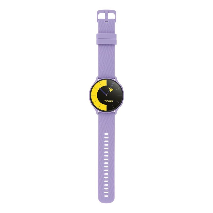 Smartwatch TITMO O-200 (GPS, AMOLED, Bluetooth call, strap silicone) lawendowy 0INT