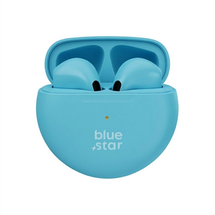Wireless in-ear headphones Blue Star Circle Beat TX3 TWS blue