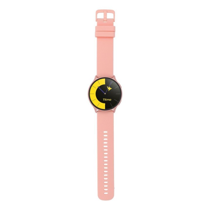 Smartwatch TITMO O-200 (GPS, AMOLED, Bluetooth call, strap silicone) pink 0INT