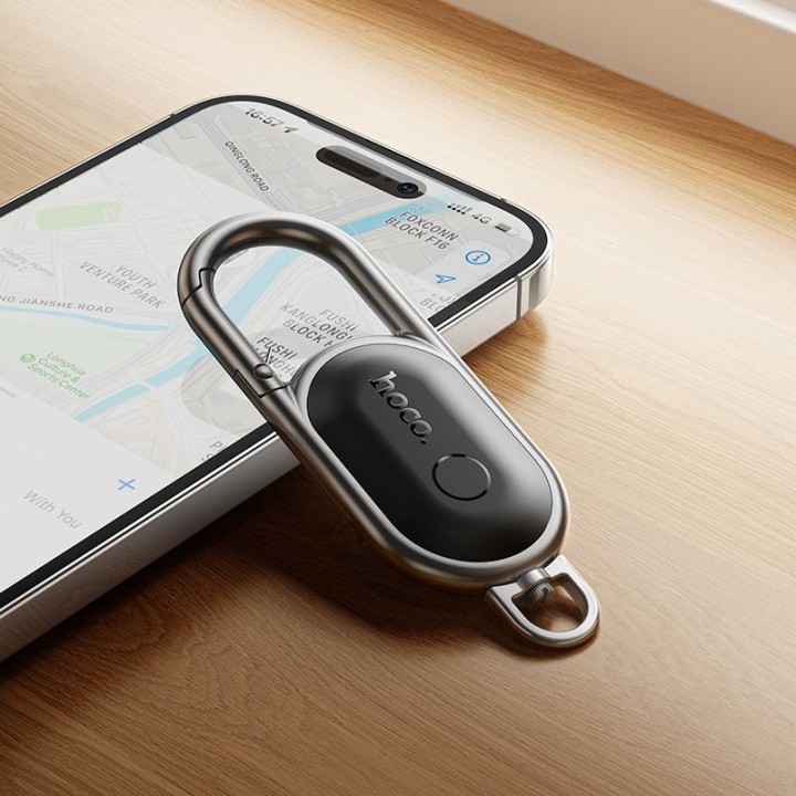Tracker compatible with Apple Find My Hoco E91J black