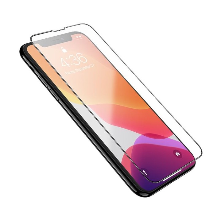 Tempered glass 5D for iPhone X / XS / 11 PRO HD Guardian shield (SET 10in1) G14 Hoco black