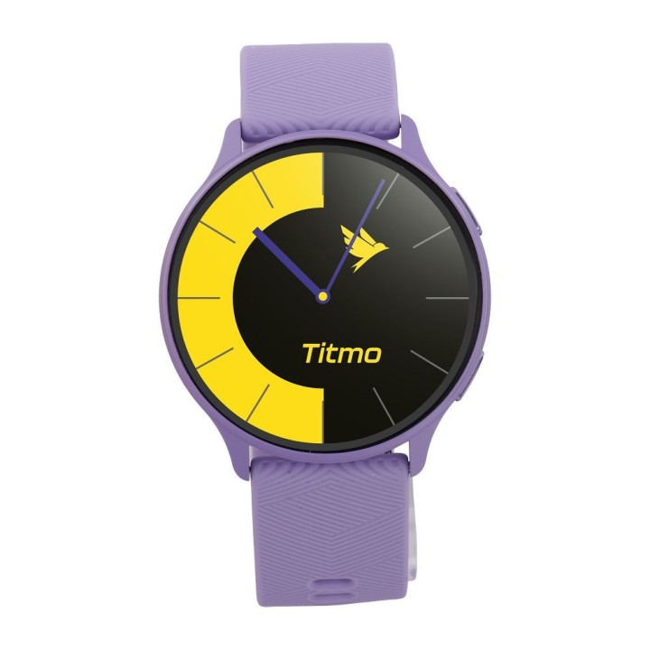 Smartwatch TITMO O-200 (GPS, AMOLED, Bluetooth call, strap silicone) lawendowy 0INT