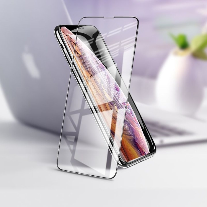 Tempered glass 5D for iPhone X / XS / 11 PRO HD Guardian shield (SET 10in1) G14 Hoco black