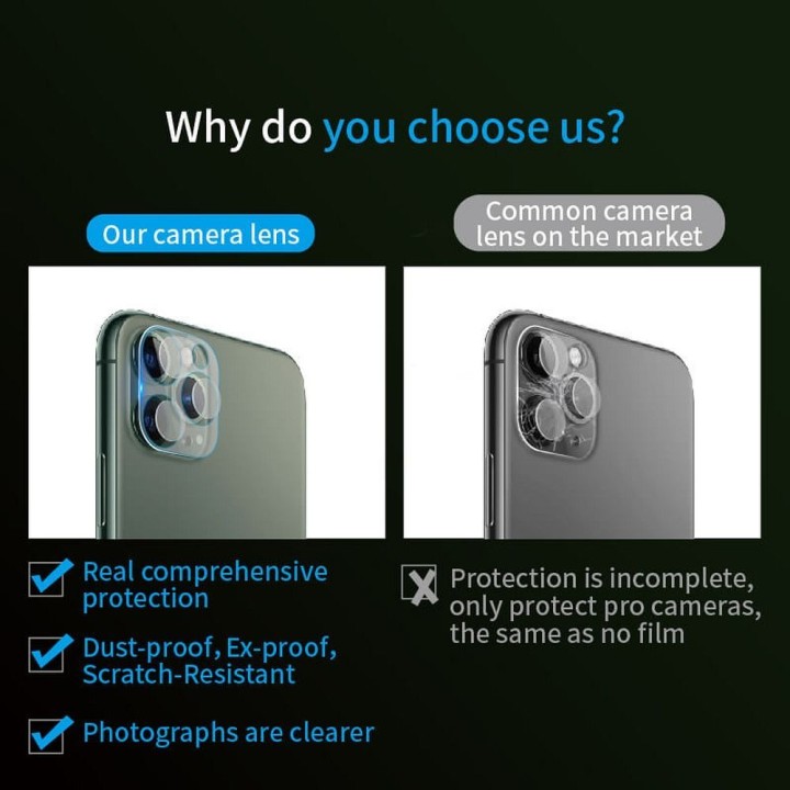 Гібридне скло на камеру для iPhone 17 Bestsuit Flexible