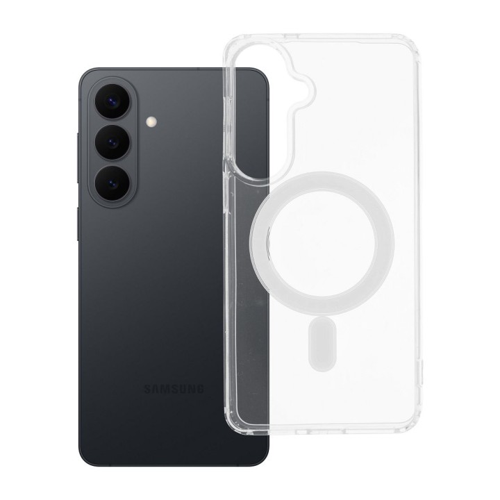Case for Samsung S26 PLUS Clear Mag Cover (MID) compatible with MagSafe transparent