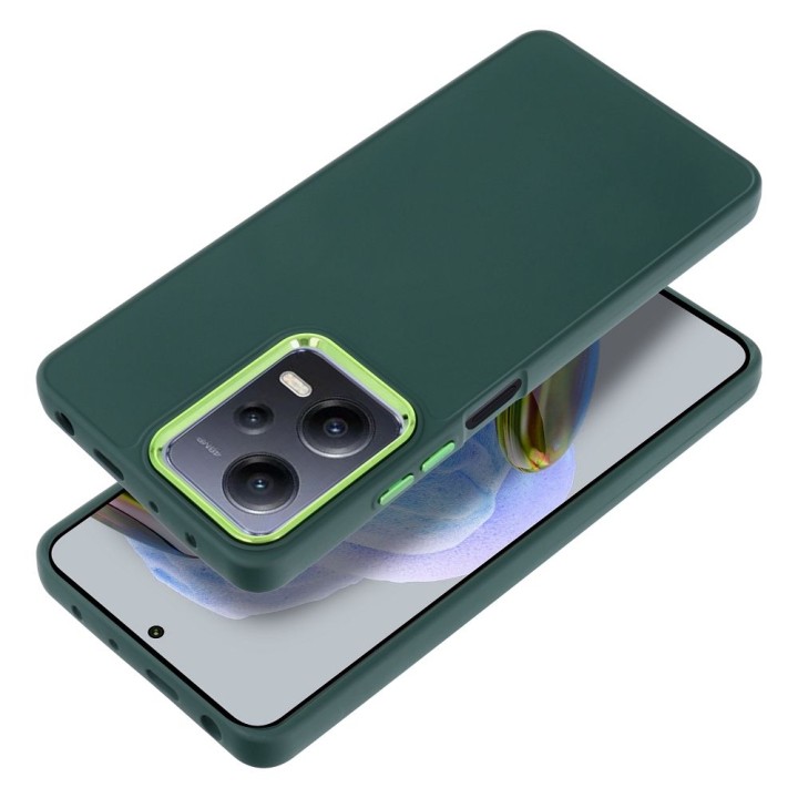Чехол для Xiaomi Redmi Note 12 PRO 5G Frame зеленый