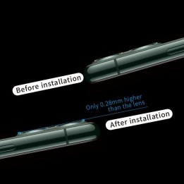 Hybrid glass for camera for iPhone 17 PRO MAX Bestsuit Flexible