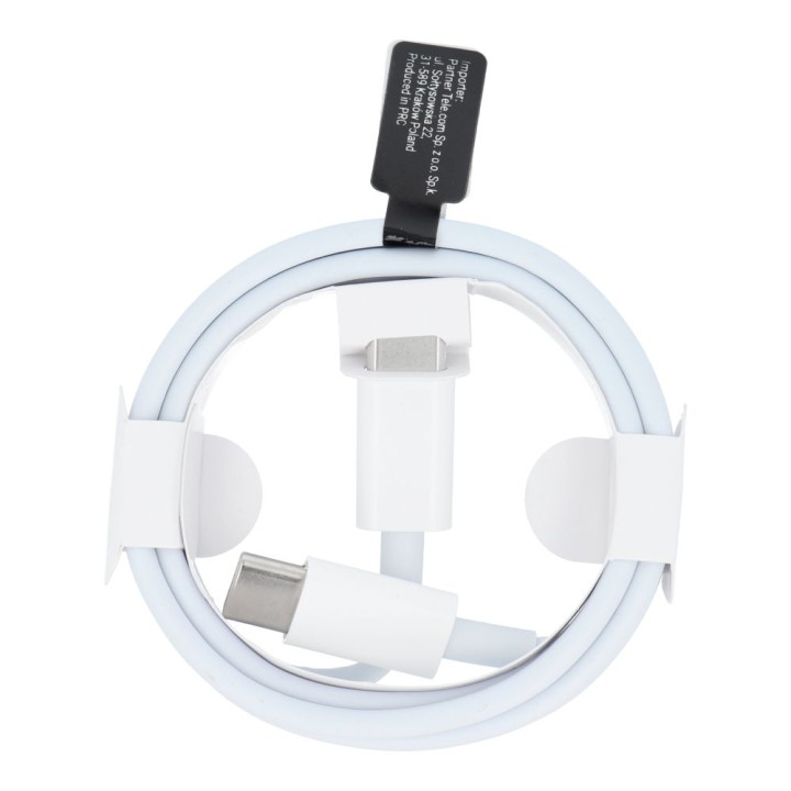 USB-C to USB-C cable PD 40W HD23 1 m HD23 white