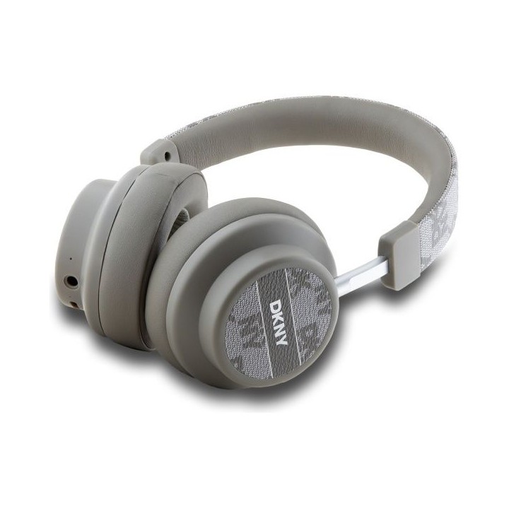 Wireless on-ear headphones DKNY Checkered Pattern DKBHM2PCSHLE beige
