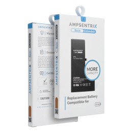AmpSentrix Basic аккумулятор для iPhone 15 Plus (повышенная емкость 4700 mAh)