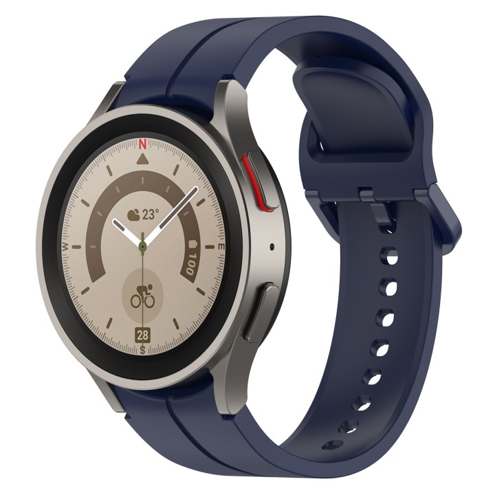 Silicone strap for GARMIN FENIX 3 / 3HR / 5X / 6X / 6X Pro / 7X / 7X Pro navy blue (12)