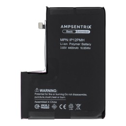 AmpSentrix Basic акумулятор для iPhone 12 Pro Max (підвищена ємність 4400 mAh)
