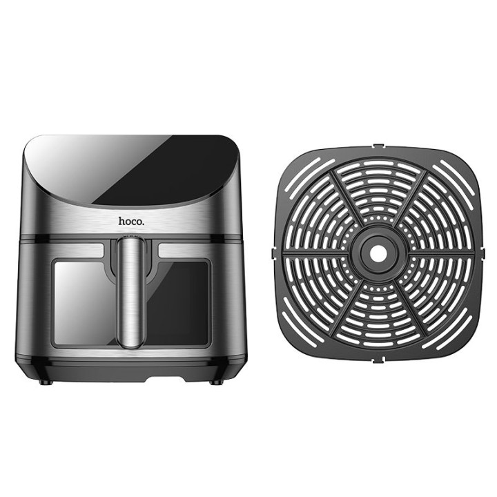 Air fryer Air Fryer Hoco with touch screen and okienkiem 8L 1700W HE21 black