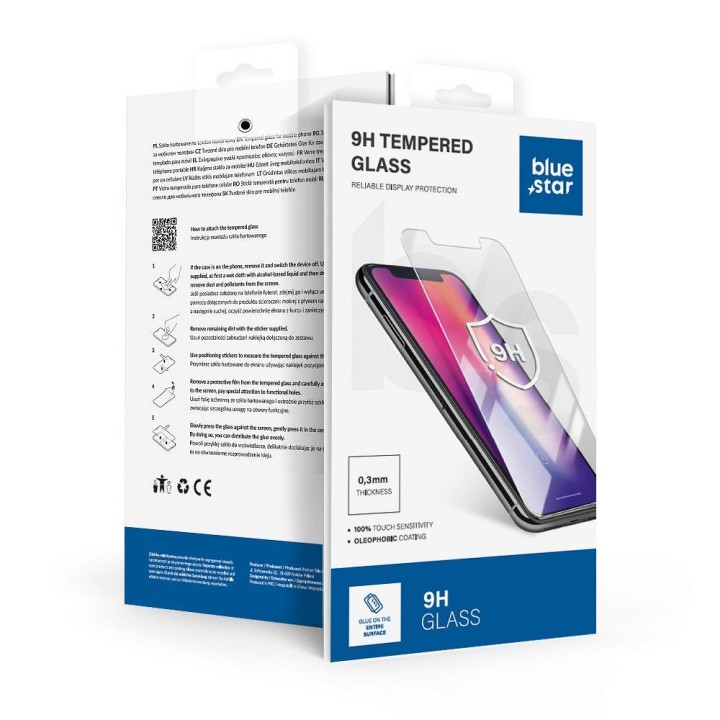 Tempered glass for Samsung S26 PLUS (working reader) Blue Star