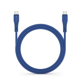 USB-C to USB-C cable Forcell F-Energy QC4.0 PD 5A 100W Silicone 1 m C347 navy blue
